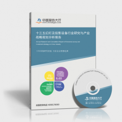 十三五期間幻燈及投影設備行業(yè)研究與產(chǎn)業(yè)戰(zhàn)略規(guī)劃分析報告——基于銷售視角的洞察